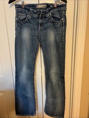 Buckle Women's Medium Blue Flare Jeans